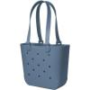 image:imageSimple Modern Mattel Large Beach Bag  Waterproof Getaway Rubber Tote with Zipper Pocket for Travel Pool Boat Groceries Sports  BarbieBlue Dune