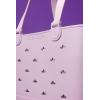 image:imageSimple Modern Mattel Large Beach Bag  Waterproof Getaway Rubber Tote with Zipper Pocket for Travel Pool Boat Groceries Sports  BarbieDisney Lavender Princess