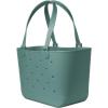 image:imageSimple Modern Mattel Large Beach Bag  Waterproof Getaway Rubber Tote with Zipper Pocket for Travel Pool Boat Groceries Sports  BarbieLaguna