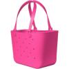 image:imageSimple Modern Mattel Large Beach Bag  Waterproof Getaway Rubber Tote with Zipper Pocket for Travel Pool Boat Groceries Sports  BarbieMalibu