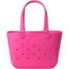 image:imageSimple Modern Mattel Large Beach Bag  Waterproof Getaway Rubber Tote with Zipper Pocket for Travel Pool Boat Groceries Sports  BarbieMalibu