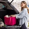 image:imageSimple Modern Mattel Large Beach Bag  Waterproof Getaway Rubber Tote with Zipper Pocket for Travel Pool Boat Groceries Sports  BarbiePeanuts Snoopy Sports