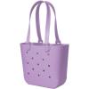 image:imageSimple Modern Mattel Large Beach Bag  Waterproof Getaway Rubber Tote with Zipper Pocket for Travel Pool Boat Groceries Sports  BarbiePurple Breeze