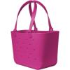 image:imageSimple Modern Mattel Large Beach Bag  Waterproof Getaway Rubber Tote with Zipper Pocket for Travel Pool Boat Groceries Sports  BarbieZinnia