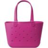 image:imageSimple Modern Mattel Large Beach Bag  Waterproof Getaway Rubber Tote with Zipper Pocket for Travel Pool Boat Groceries Sports  BarbieZinnia