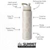 image:imageSimple Modern Summit Water Bottle with Straw Lid  Barbie 30oz Leak Proof Stainless Steel Insulated Cup  Gifts for Her  Barbie CheckmateDisney Princess Icons