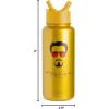 image:imageSimple Modern Summit Water Bottle with Straw Lid  Barbie 30oz Leak Proof Stainless Steel Insulated Cup  Gifts for Her  Barbie CheckmateMarvel Iron Man Tony Stark