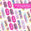 image:imageSmart Care Barbie Bandage Kit Kids Bandages Variety Pack 3 Assorted Sizes 100CT with Collectible Barbie Tin CaseBarbie