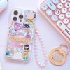 image:imageSonix x Barbie Adhesive Phone Wristlet Beaded PinkWhiteHello Kitty
