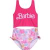 image:imageBarbie Girls UPF 50 One Piece Bathing Suit Little Kid to Big Kid Sizes 41416Hot Pink