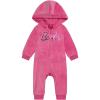 image:imageBarbie Velour Matching Family Zip Up Hoodie Pants Outfit Set Newborn to Adult Sizes Newborn  2XLHot Pink  Baby