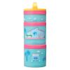 image:imageCalifornia Barbie Dreamhouse Whiskware Stackable Snack Pack  3 Jar  Handle  YellowPinkBlue