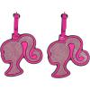 image:imageFUL Barbie 2Piece Suitcase ID Tag Set with Adjustable Straps Bling Multi One Size