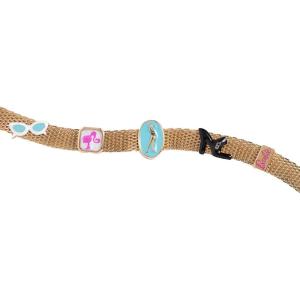 image:imageAlex and Ani Retro Barbie Bracelet Set of 3Retro Barbie Mesh Bracelet