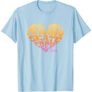 image:imageBarbie  Malibu Skate Crew Heart TShirtBaby Blue