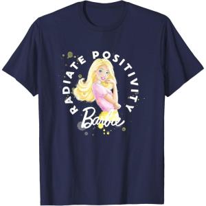 image:imageBarbie  Radiate Positivity Watercolor Dreams TShirtNavy Blue