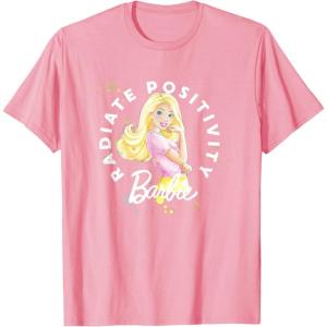 image:imageBarbie  Radiate Positivity Watercolor Dreams TShirtPink