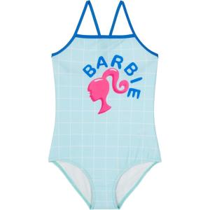 image:imageBarbie Girls UPF 50 One Piece Bathing Suit Little Kid to Big Kid Sizes 41416Aqua Blue