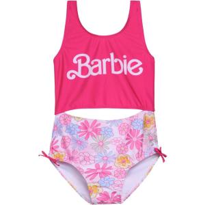 image:imageBarbie Girls UPF 50 One Piece Bathing Suit Little Kid to Big Kid Sizes 41416Hot Pink