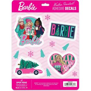 image:imageMattel Barbie Chibi Style Adhesive Vinyl Decals  Cute Barbie Stickers for Water Bottle or Laptop 1 Pack 4 CountGreen