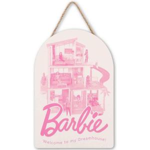 image:imageMattel Barbie Silhouettes Wood Wall Decor  Stylish Barbie Wall Art for Bedroom or Play RoomLight Pink