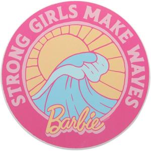 image:imageMattel Barbie Silhouettes Wood Wall Decor  Stylish Barbie Wall Art for Bedroom or Play RoomPinkBlue