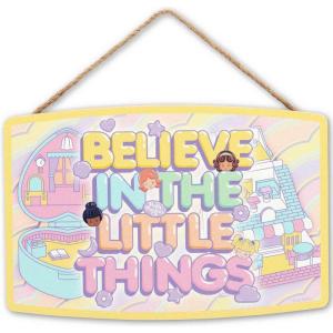 image:imageMattel Barbie Silhouettes Wood Wall Decor  Stylish Barbie Wall Art for Bedroom or Play RoomYellow