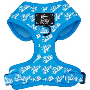 image:imageSassy Woof Dog Adjustable Harness  Ken  M Breathable Mesh No Pull Design with Two DRings Patented Design Perfect for Medium Dogs  Officially LicensedLarge