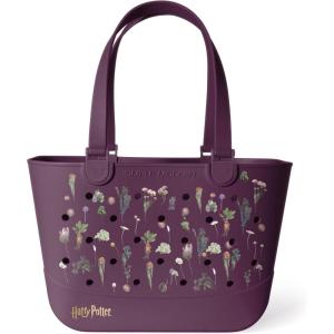 image:imageSimple Modern Mattel Large Beach Bag  Waterproof Getaway Rubber Tote with Zipper Pocket for Travel Pool Boat Groceries Sports  BarbieHarry Potter Herbology