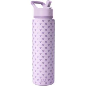 image:imageSimple Modern Summit Water Bottle with Straw Lid  Barbie 30oz Leak Proof Stainless Steel Insulated Cup  Gifts for Her  Barbie CheckmateDisney Minnie Mouse Me on Violet Breeze