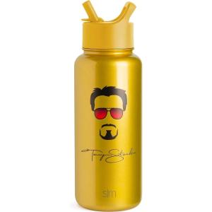 image:imageSimple Modern Summit Water Bottle with Straw Lid  Barbie 30oz Leak Proof Stainless Steel Insulated Cup  Gifts for Her  Barbie CheckmateMarvel Iron Man Tony Stark