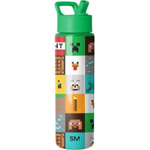 image:imageSimple Modern Summit Water Bottle with Straw Lid  Barbie 30oz Leak Proof Stainless Steel Insulated Cup  Gifts for Her  Barbie CheckmateMinecraft Mashup