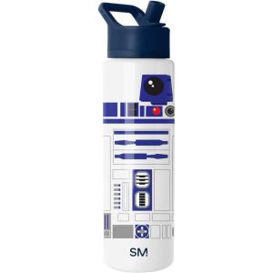 image:imageSimple Modern Summit Water Bottle with Straw Lid  Barbie 30oz Leak Proof Stainless Steel Insulated Cup  Gifts for Her  Barbie CheckmateStar Wars R2D2