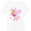 image:imageBarbie  Barbie Ballerina  Ballet All Day TShirtWhite