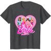 image:imageBarbie  Since 1959 Heart TShirtDark Heather Grey