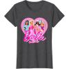 image:imageBarbie  Since 1959 Heart TShirtDark Heather Grey