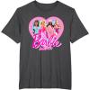 image:imageBarbie  Since 1959 Heart TShirtDark Heather Grey