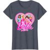 image:imageBarbie  Since 1959 Heart TShirtHeather Blue