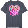 image:imageBarbie  Since 1959 Heart TShirtHeather Blue