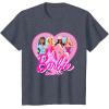 image:imageBarbie  Since 1959 Heart TShirtHeather Blue