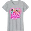 image:imageBarbie  Since 1959 Heart TShirtHeather Grey