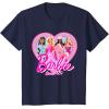 image:imageBarbie  Since 1959 Heart TShirtNavy Blue