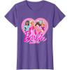 image:imageBarbie  Since 1959 Heart TShirtPurple Heather