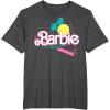 image:imageBarbie 90s Retro Logo TShirtDark Heather Grey