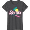 image:imageBarbie 90s Retro Logo TShirtDark Heather Grey