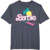 image:imageBarbie 90s Retro Logo TShirtHeather Blue