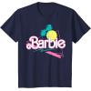 image:imageBarbie 90s Retro Logo TShirtNavy Blue