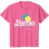 image:imageBarbie 90s Retro Logo TShirtPink Heather