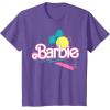image:imageBarbie 90s Retro Logo TShirtPurple Heather