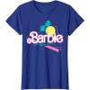 image:imageBarbie 90s Retro Logo TShirtRoyal Blue